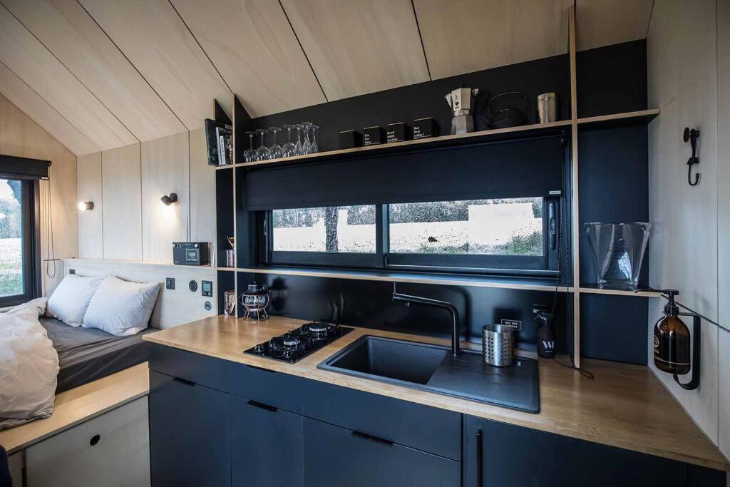 L'envolee Ecolodge, Tiny House Au Coeur Des Vignes Chalet *